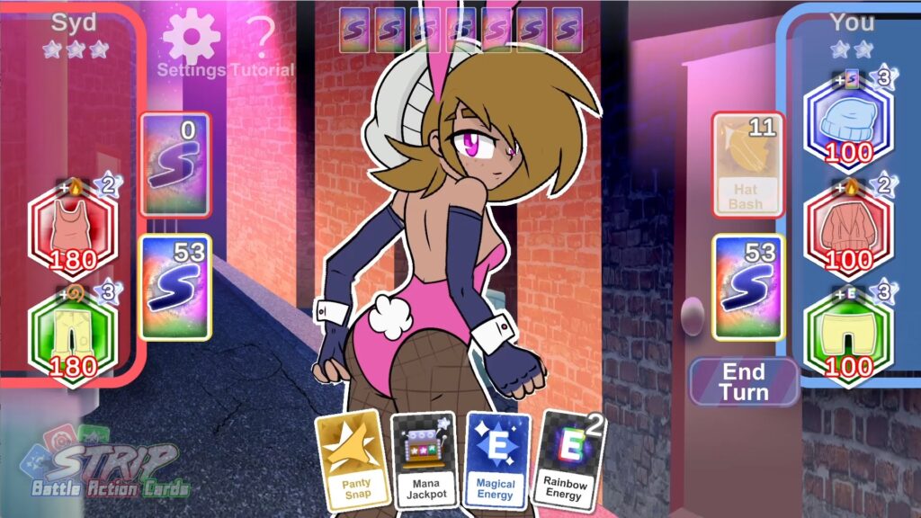 STRIP Battle Action Cards Syd